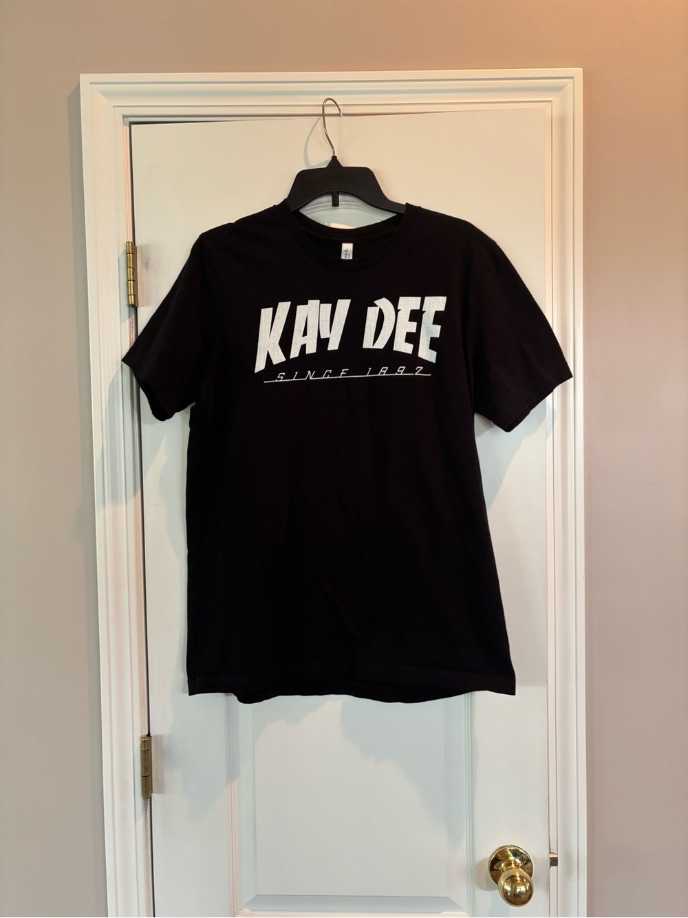 Kappa Delta Black Graphic Tee Women’s Size Large
